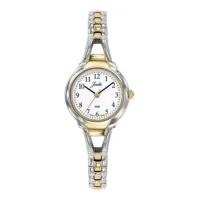 montre femme certus joalia 634056 - bracelet acier bicolore doré argenté