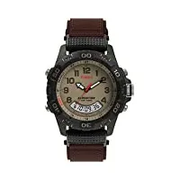 timex expedition 39mm montre à quartz avec bracelet en nylon pour homme t45181