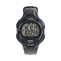 timex - sports t5h591 - montre homme - quartz - digitale - alarme - temps intermédiaires - chronographe - eclairage - bracelet caoutchouc noir
