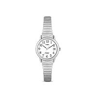 timex t2h371 easy reader montre à quartz pour femme avec affichage de la date et fenêtre 25 mm