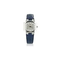 breil bw0076 – montre avec bracelet en cuir pour femmes, blanc/gris