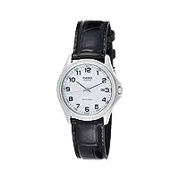 casio - mtp-1183e-7b - montre homme - quartz analogique - bracelet cuir noir
