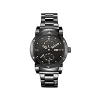 storm - 4339/bk/bk - montre homme - quartz - analogique - bracelet acier inoxydable noir