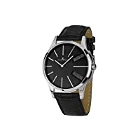 jacques lemans - 1-1515c - montre homme - quartz - analogique - bracelet cuir multicolore