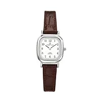 certus femmes analogique quartz montre avec bracelet en cuir 644406