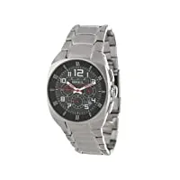 breil tribe - tw0448 - montre homme - quartz - chronographe - chronomètre - bracelet acier inoxydable argent