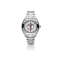 breil - tw0561 - montre femme - quartz analogique - cadran rose - bracelet acier inoxydable argent
