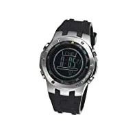 caterpillar - navigo ca1616 - montre homme - quartz - digitale - alarme - bracelet caoutchouc noir