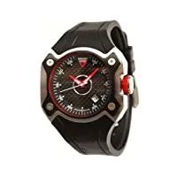 ducati - cw0019 - montre homme - quartz - analogique - bracelet caoutchouc noir