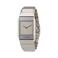 jacob jensen - 562 - montre femme - quartz - analogique - bracelet acier inoxydable argent