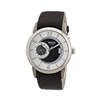 boccia - 3543-02 - montre homme - quartz - chronographe - bracelet cuir marron