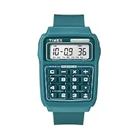 timex - t2n190 - montre mixte - quartz digital - alarme - eclairage - chronographe - bracelet