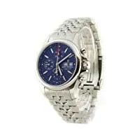 revue thommen - 17081.6135 - montre homme - automatique - analogique - chronographe - bracelet acier inoxydable argent