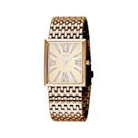 m&m - m11754-891 - montre femme - quartz - analogique - bracelet acier inoxydable rose