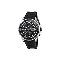 lotus - 15677/4 - montre homme - quartz - chronographe - chronomètre - bracelet plastique noir