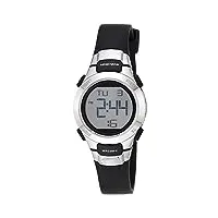 armitron sport montre chronographe numérique pour femmes, bracelet en résine, 45/7012blk