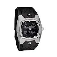 nixon - a115703-00 - montre homme - quartz analogique et digitale - bracelet plastique noir
