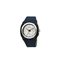 breil milano - bw0508 - montre homme - quartz - chronographe - chronomètre - bracelet textile bleu