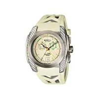 breil milano - bw0482 - montre femme - quartz - chronographe - chronomètre - bracelet caoutchouc beige