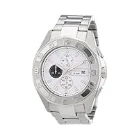 esprit - a.es102841006 - montre homme - quartz - chronographe - alarme - chronomètre - bracelet acier inoxydable argent
