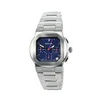 breil - tw0590 - montre homme - quartz analogique - cadran bleu - bracelet acier inoxydable argent