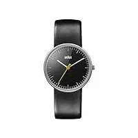 braun - bn0021bkbkl - montre - femme - quartz analogique - bracelet cuir noir