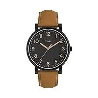 timex originals 42mm montre oversized pour homme t2n677