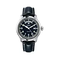 davosa - 16143156 - montre homme - automatique - analogique - bracelet cuir noir