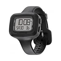converse - vr025-001 - montre femme - quartz digitale - alarme/chronomètre - bracelet silicone noir