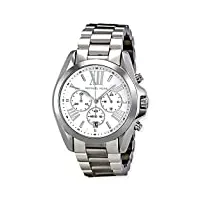 michael kors - mk5535 - montre femme - quartz chronographe - chronomètre - bracelet acier inoxydable plaqué argent