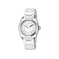 breil - tw0810 - montre mixte - quartz - analogique - bracelet céramique blanc