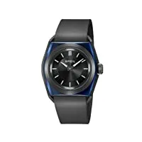 breil - tw0982 - montre homme - quartz - analogique - bracelet silicone noir
