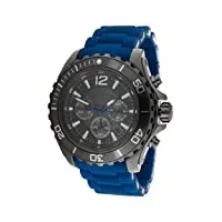 micheal kors - mk8233 - montre homme - quartz analogique - bracelet silicone bleu