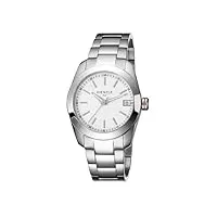 kienzle - k3012011052-00011 - montre femme - quartz analogique - bracelet acier inoxydable blanc