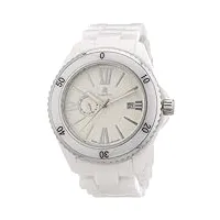 carucci watches - ca7112wh - montre homme - automatique - analogique - bracelet céramique blanc