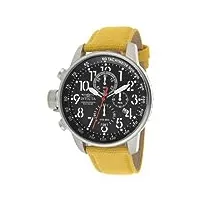 invicta - 11518 - montre homme - quartz - chronographe - bracelet nylon jaune