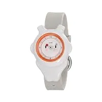 alessi - al23001 - montre mixte enfant - automatique - analogique - bracelet plastique blanc