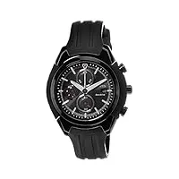 citizen - ca0285-01e - montre homme - quartz analogique - cadran noir - bracelet résine noir