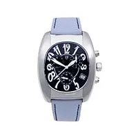 lancaster hommes chronographe quartz montre avec bracelet en cuir 0289sww