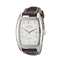zeno watch basel - 8080-f2 - montre mixte - automatique analogique - bracelet cuir marron