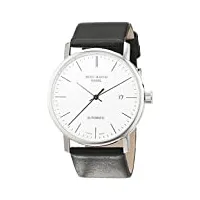 zeno watch basel - 3644-i3 - montre homme - automatique analogique - bracelet cuir noir