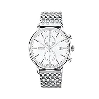dugena premium - 7090168 - montre homme - quartz chronographe - chronomètre - bracelet acier inoxydable argent