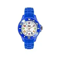 ice-watch - ice mini blue - montre bleue pour garçon avec bracelet en silicone - 000745 (extra small)