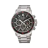 j. springs - bfc001 - montre homme - quartz chronographe - aiguilles lumineuses/chronomètre - bracelet acier inoxydable argent
