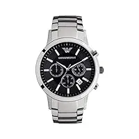 emporio armani chronograph ar2434 chronographe pour homme point culminant de design, bracelet, bracelet