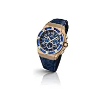 tw steel mixte chronographe quartz montre avec bracelet en cuir ce4007