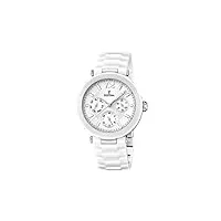 festina montre pour femme f16641/1 outlet boîtier en céramique bracelet en céramique blanc