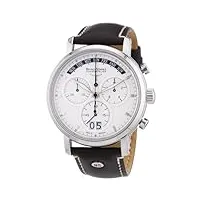bruno söhnle - 17-13143-241 - montre homme - quartz chronographe - aiguilles lumineuses/chronomètre - bracelet cuir marron