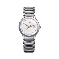 rado 111.0928.3.012 montre pour femme à quartz analogique en acier inoxydable, multicolore/argenté., bracelet