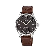 dugena - 7000117 - montre homme - mécanique - analogique - bracelet cuir marron